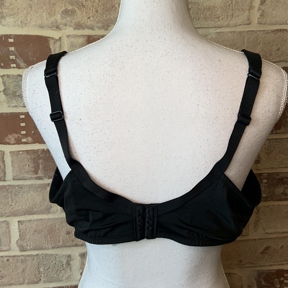 Cacique Black Padded No Underwire Bra Size 40DD - Picture 3 of 10